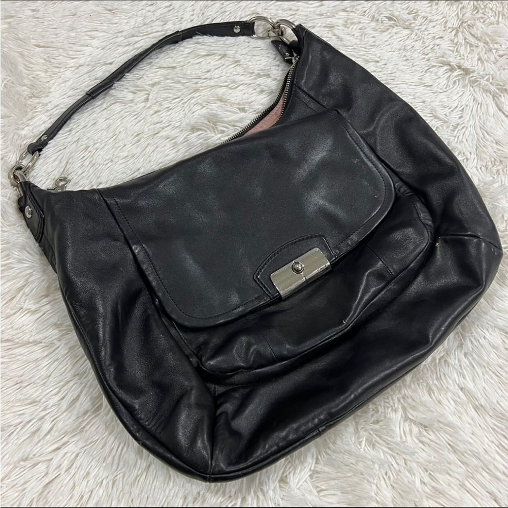 Coach Kristen black hobo bag - Picture 1 of 12